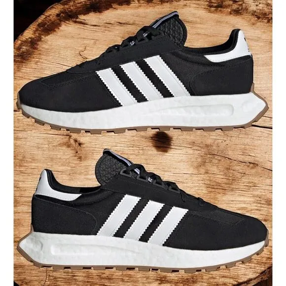 Adidas Retropy Black White Boost Ultra Run Shoes Mens 11.5 New Fast Shipping