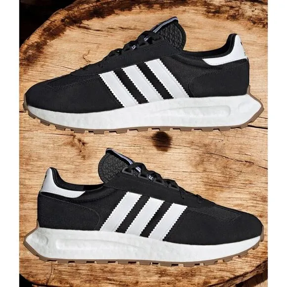 Adidas Retropy Black White Boost Ultra Run Shoes Mens 11.5 New Fast Shipping
