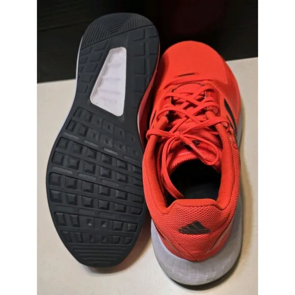 ADIDAS RUN FALCON 2.0 RUNNING LACE-UP MEN'S SHOES 2021 SOLAR RED SIZE 11.5, NEW