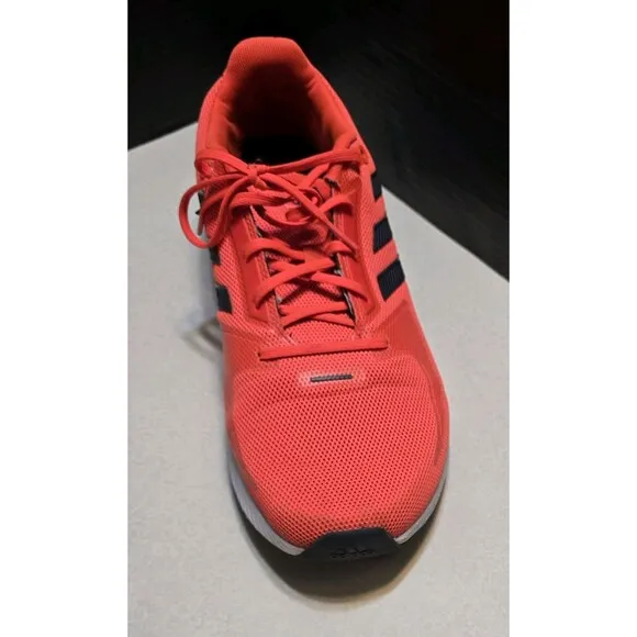 ADIDAS RUN FALCON 2.0 RUNNING LACE-UP MEN'S SHOES 2021 SOLAR RED SIZE 11.5, NEW