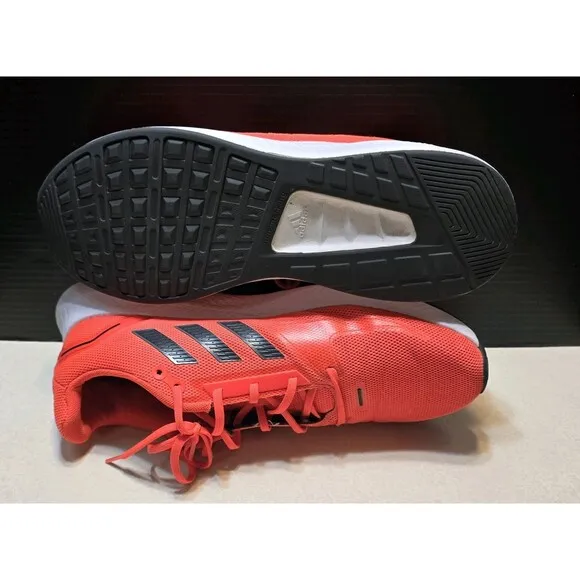 ADIDAS RUN FALCON 2.0 RUNNING LACE-UP MEN'S SHOES 2021 SOLAR RED SIZE 11.5, NEW