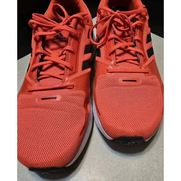 ADIDAS RUN FALCON 2.0 RUNNING LACE-UP MEN'S SHOES 2021 SOLAR RED SIZE 11.5, NEW