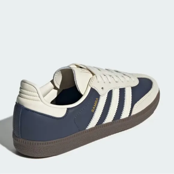 adidas Samba OG W Night Indigo / Cream White / Gold Metallic
