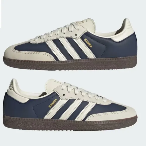 adidas Samba OG W Night Indigo / Cream White / Gold Metallic