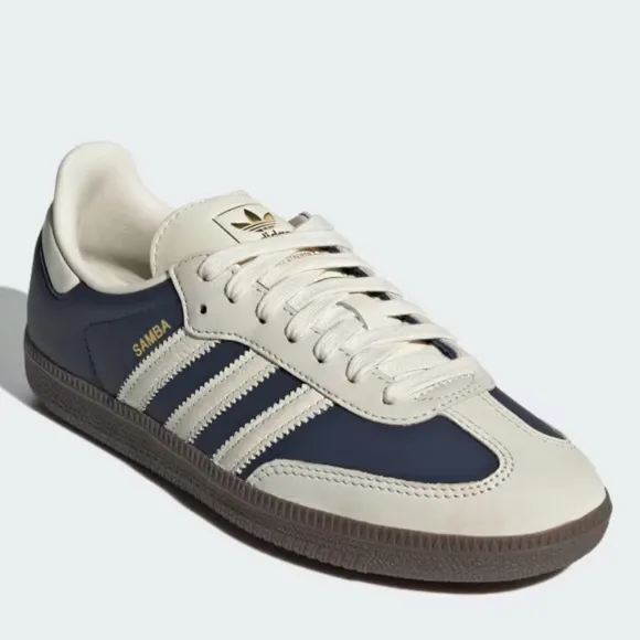 adidas Samba OG W Night Indigo / Cream White / Gold Metallic