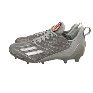Adidas Shoes Adizero Big Mood Silver Cleats Size Men's 10