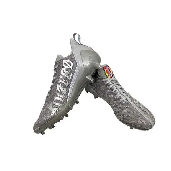 Adidas Shoes Adizero Big Mood Silver Cleats Size Men's 10