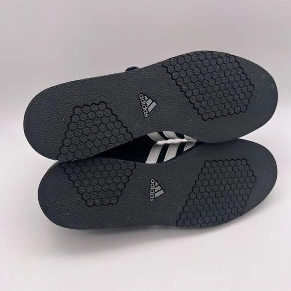 Adidas Shoes Mens Sz 7.5 Powerlift 2.0 Weightlifting Gym‎ Training Black Lace Up