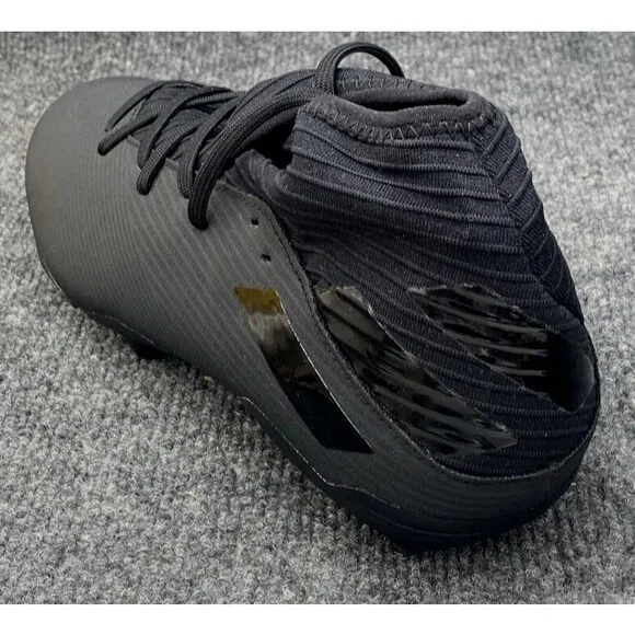 Adidas Shoes Nemeziz 19.3 FG Mens 9.5 Triple Black Soccer Football Cleats F34390