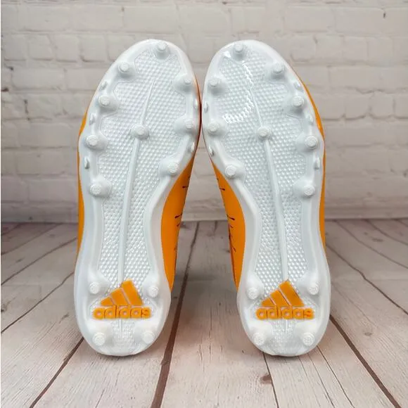 Adidas Simpsons X Freak Spark J 'Donut' Orange Football Cleats Size 6 (HR1576)