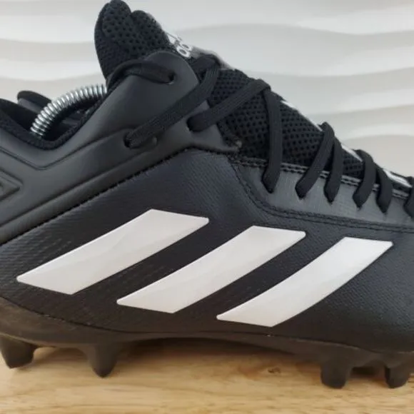 adidas SM Freak Mid Mens Size 11.5 Black Football Cleats Shoes FX1312‎