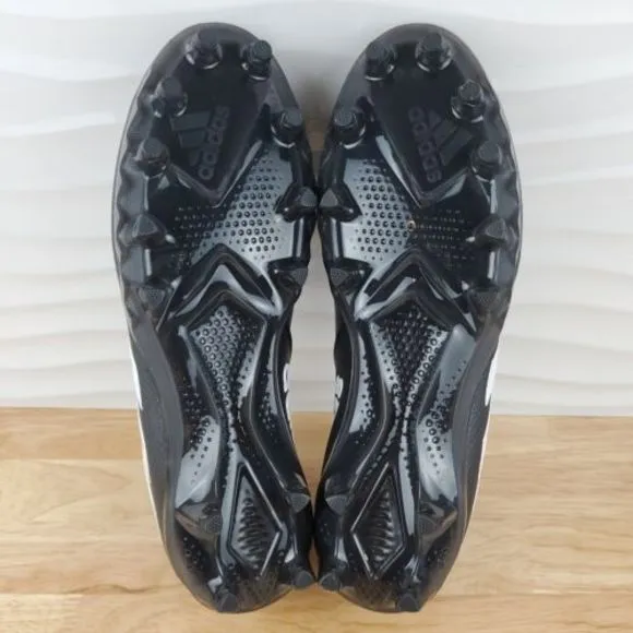 adidas SM Freak Mid Mens Size 11.5 Black Football Cleats Shoes FX1312‎