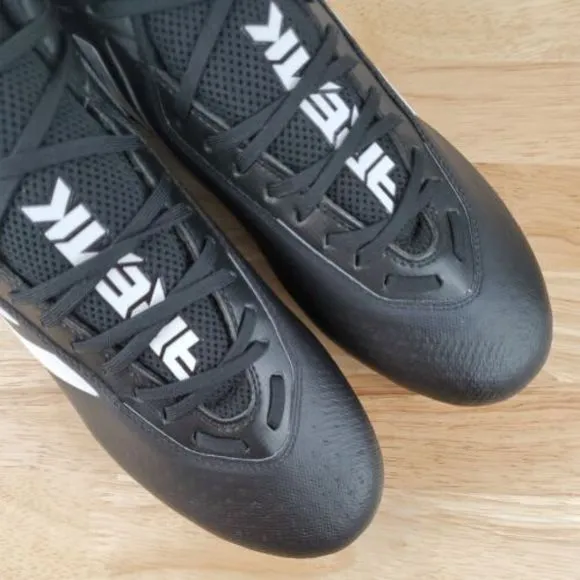 adidas SM Freak Mid Mens Size 11.5 Black Football Cleats Shoes FX1312‎