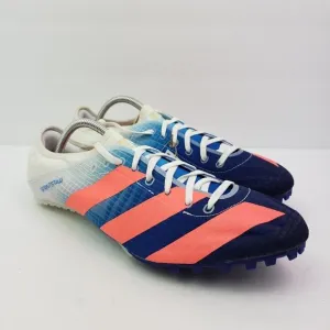 Adidas Sprintstar Mens Size 12 White Blue Track And Field Cleats Shoes GY0940