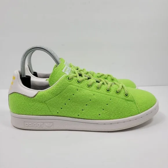 Adidas Stan Smith Pharrell 2014 Men's Tennis Scream Green Shoes B25388 US Size 9