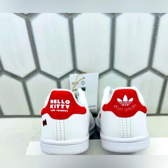Adidas Stan Smith x Hello Kitty Toddler / Baby Sneaker - 5C - Tennis Shoes