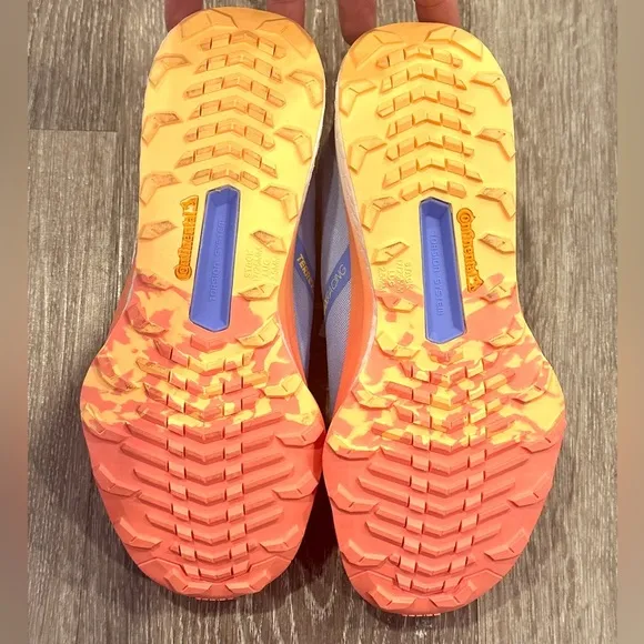 Adidas TERREX Speed Ultra Running Sneakers/ Shoes, Women’s Blue and Coral Fusion