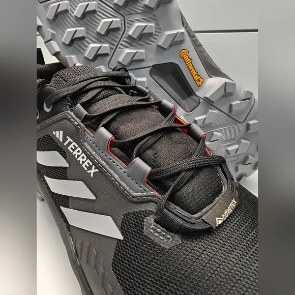 Adidas Terrex Swift R3 Gore-Tex Black Grey HR1310 Hiking Trail Sneakers Men's 13