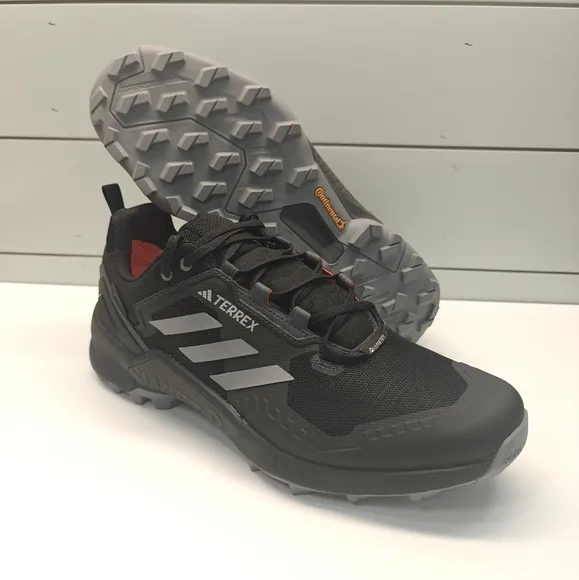Adidas Terrex Swift R3 Gore-Tex Black Grey HR1310 Hiking Trail Sneakers Men's 13