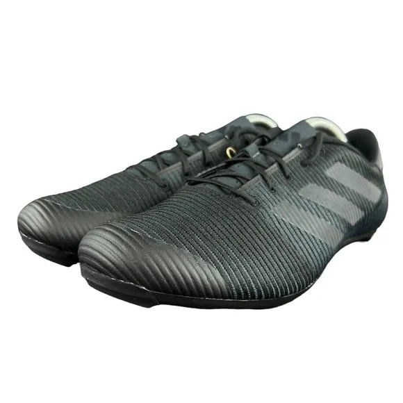 Adidas The Road Shoe 2.0 Black Carbon Grey Cycling Shoes HQ3486 Men's Sizes 7-14