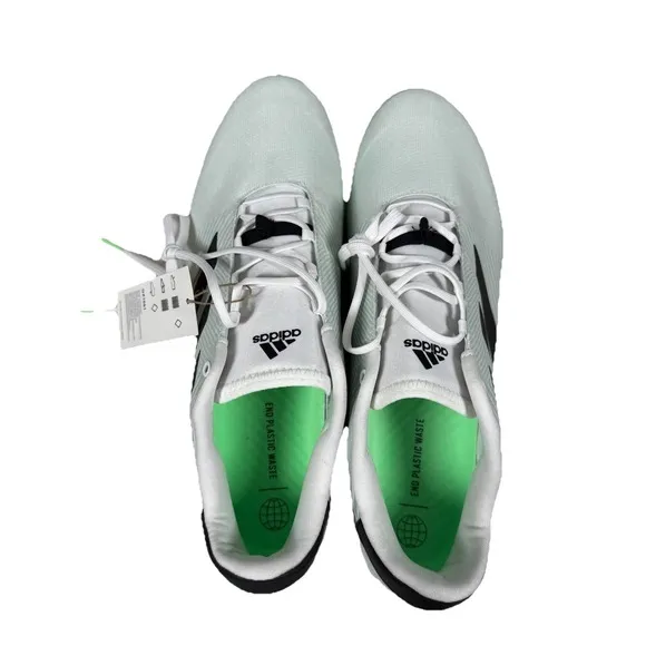 adidas The Road Unisex Cycling Shoes White Beam Green Men's 11.5