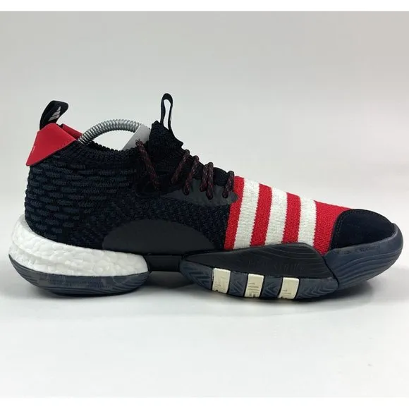Adidas Trae Young 2 Chinese New Year Mens Red Black Shoes Sneakers IF2163
