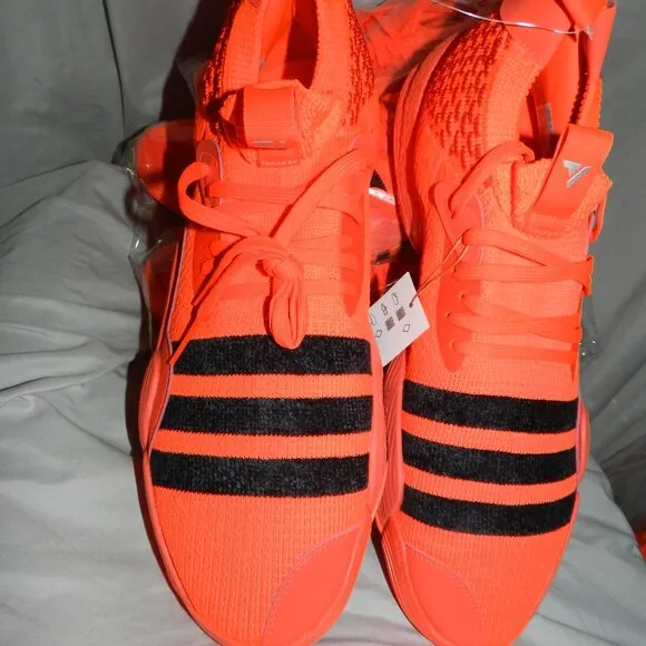 Adidas Trae Young 2 Low 5.5 Neon Orange Athletic Shoes NWT🆕 Fast💨⚡🚚