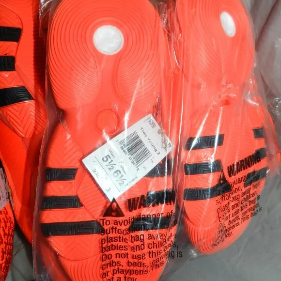 Adidas Trae Young 2 Low 5.5 Neon Orange Athletic Shoes NWT🆕 Fast💨⚡🚚