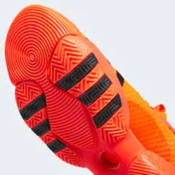 Adidas Trae Young 2 Low Men Size Neon Orange Black Basketball Shoes🆕