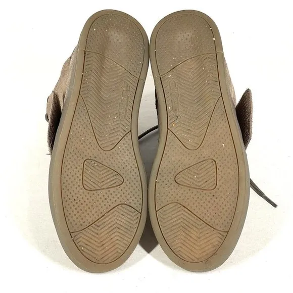 Adidas Tubular Invader Strap Shoes Mens 8.5 Brown Tan Suede CG5068 High‎ Top