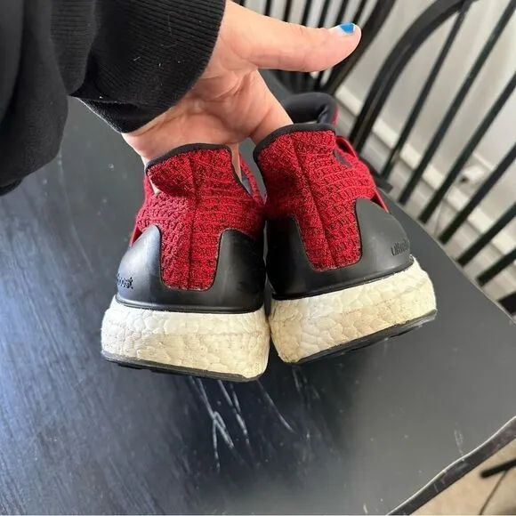 adidas ultra boost 4.0 power red core black 13 low top laced