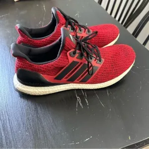 adidas ultra boost 4.0 power red core black 13 low top laced