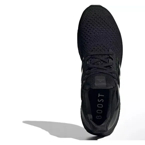 Adidas Ultraboost 1.0 Mirror Pack Black Road Running Shoes Men Size 9 JH6583