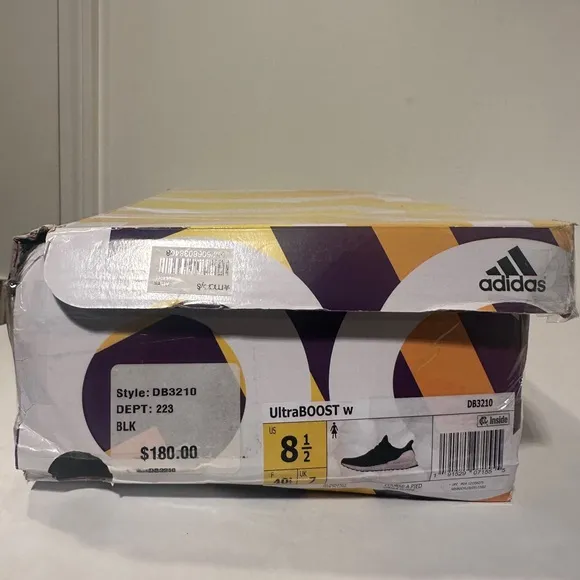 Adidas Ultraboost Like New DB3210 activewear tennis shoes -Size 8.5 -Pink/Black