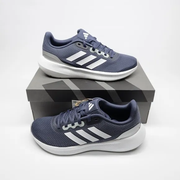 Adidas Women's Comfort Runfalcon 3 Running Lace Up Shoes Shadow Navy Size 8