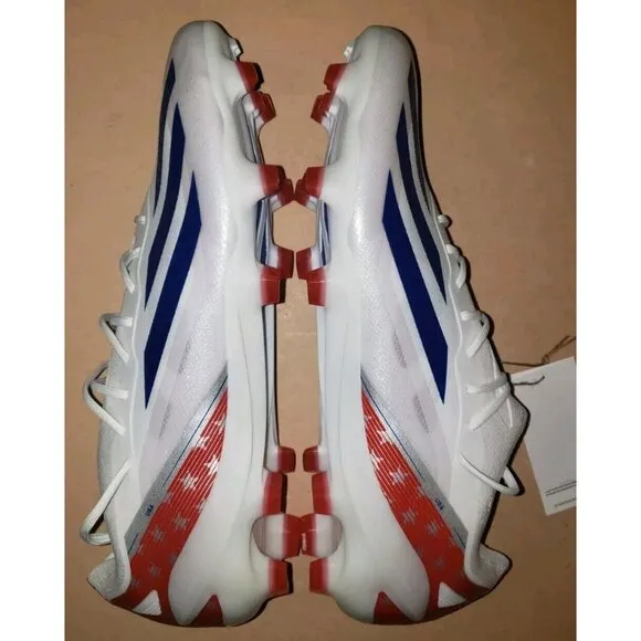 Adidas X Crazyfast USA FG IG0664 White Soccer Cleats Men's 10.5 NWOB