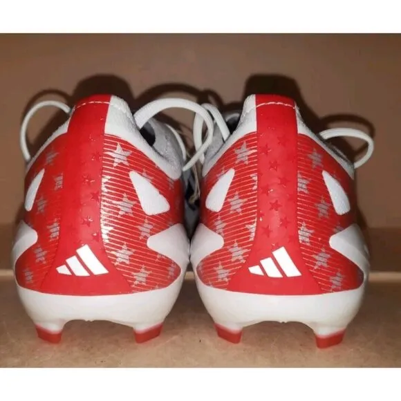 Adidas X Crazyfast USA FG IG0664 White Soccer Cleats Men's 10.5 NWOB
