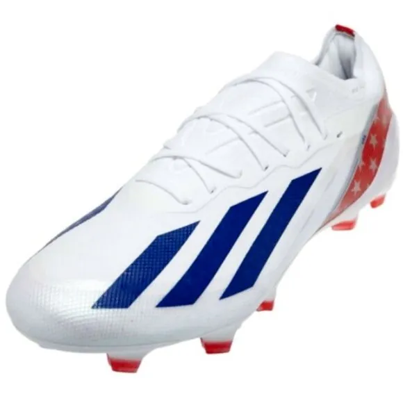 Adidas X Crazyfast USA FG IG0664 White Soccer Cleats Men's 10.5 NWOB