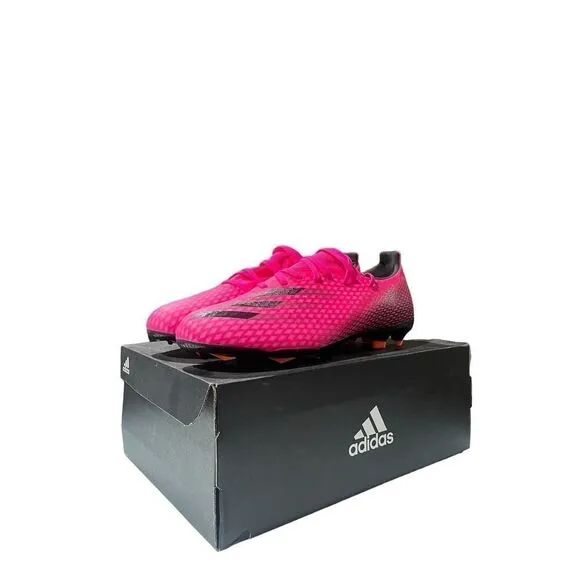 Adidas X Ghosted.3 FG Men’s Sz 10.5 Soccer Clear Pink Black Football Futbol Boot