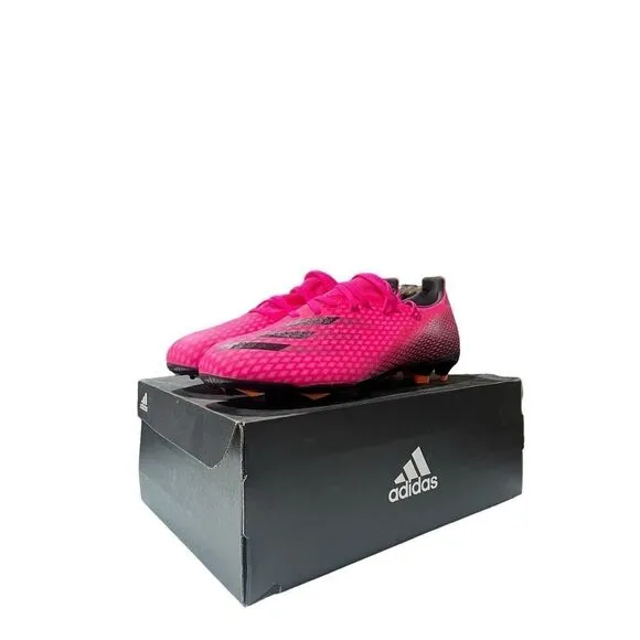 Adidas X Ghosted.3 FG Men’s Sz 10.5 Soccer Clear Pink Black Football Futbol Boot