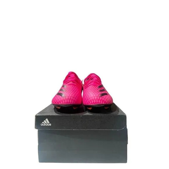 Adidas X Ghosted.3 FG Men’s Sz 10.5 Soccer Clear Pink Black Football Futbol Boot