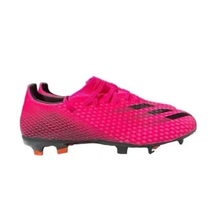 Adidas X Ghosted.3 FG Men’s Sz 10.5 Soccer Clear Pink Black Football Futbol Boot