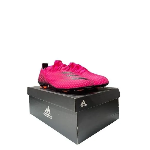 Adidas X Ghosted.3 FG Men’s Sz 10.5 Soccer Clear Pink Black Football Futbol Boot