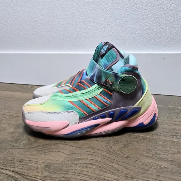 Adidas x Pharrell Williams 0-60 STMT Basketball High Top Sneakers FV7333