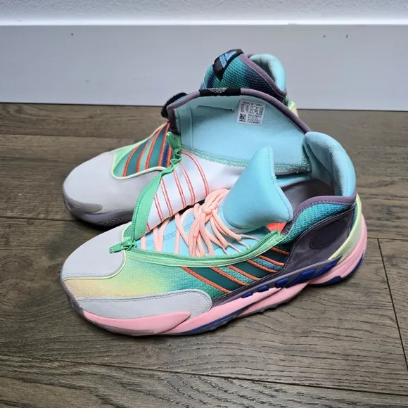 Adidas x Pharrell Williams 0-60 STMT Basketball High Top Sneakers FV7333