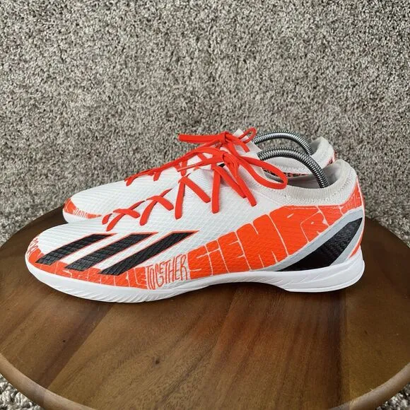 Adidas X Speedportal Messi.3 Mens Size 13 White Indoor Soccer Shoes GW8392