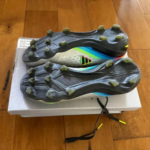 Adidas X SpeedPortal.1 FG Soccer / Futbol Firm Ground Cleats in Silver