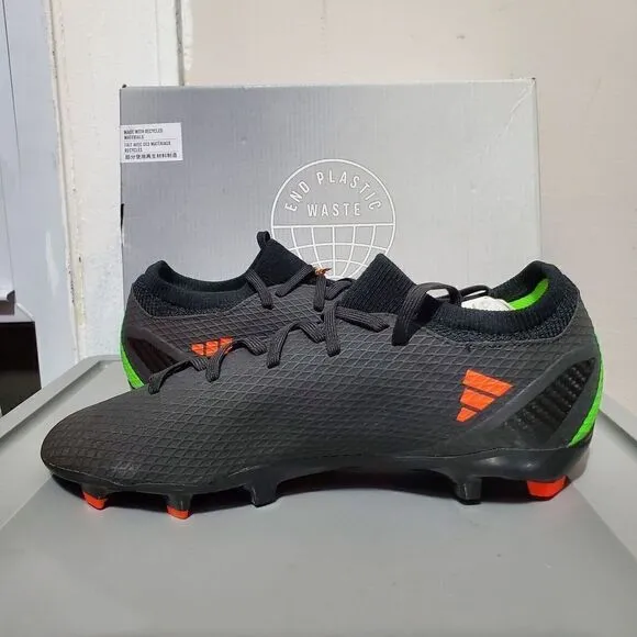 Adidas X Speedportal.3 FG Men's Sz 8.5 'Black Solar Red' GW8453 Soccer Cleats