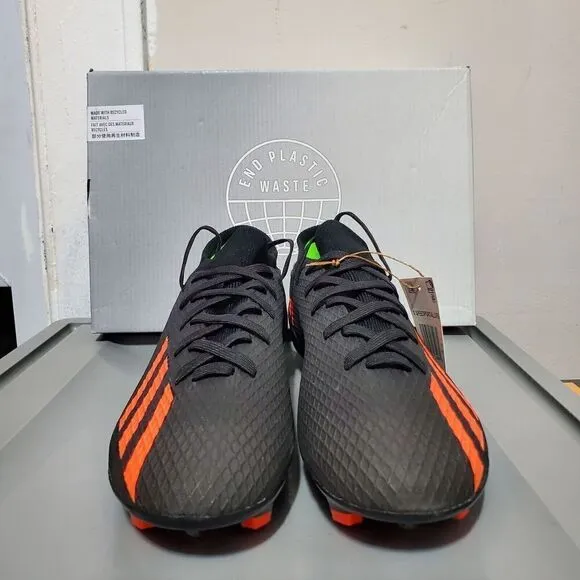 Adidas X Speedportal.3 FG Men's Sz 8.5 'Black Solar Red' GW8453 Soccer Cleats