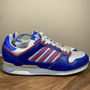 Adidas ZXZ ADV Torsion Mens Red White And Blue Size 10.5 Vintage Shoes